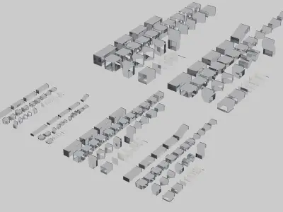 Ventilation systems 3D model