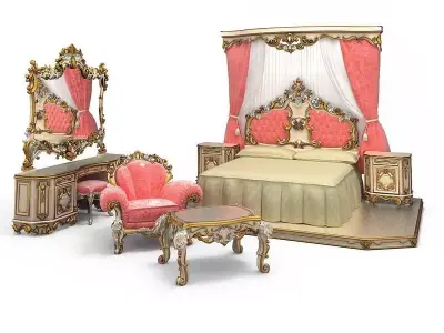 bed room 3D model
