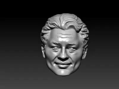 NFL - Curly Lambeau Bobbleheads statue - 3d Print 3D print model
