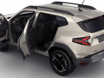 Dacia Duster 2024 3D model