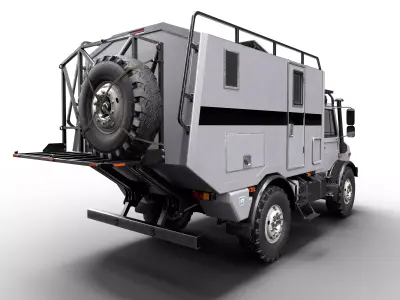 Unimog 435 3D model