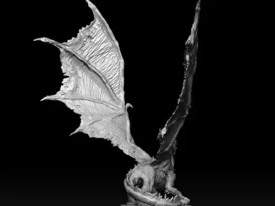 Elder Red Dragon  3D model