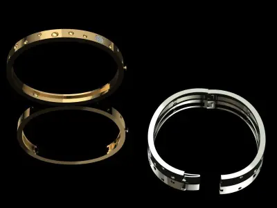 RB Bracelet Brend 3D print model