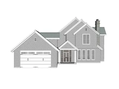 Bangalow House-20 3D model