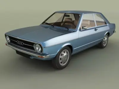 Audi 80 B1 Coupe 3D model