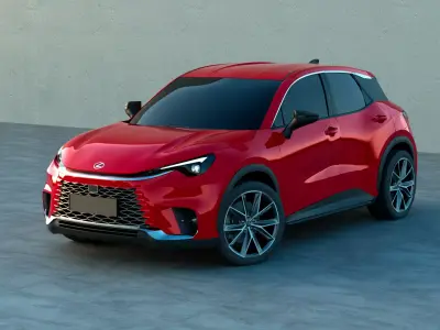 lexus LBX 2025 Free 3D model