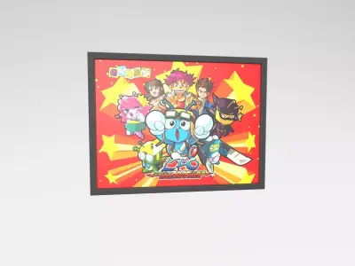 Little Fighter Online Painting v1 008 Free low-poly 3D model