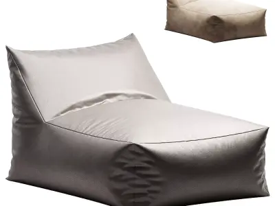 Dolce Outdoor Lounger 3D model