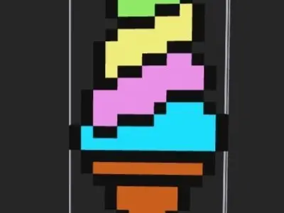 Ice cream Free 3D model