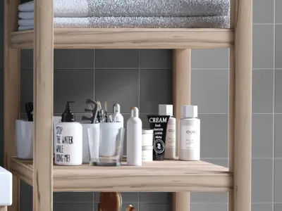 bath room 4 3D model