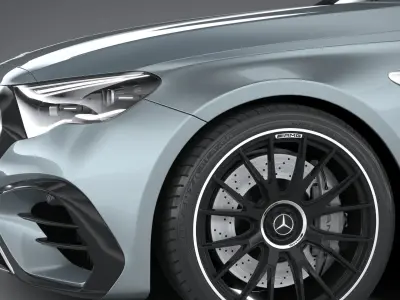 Mercedes-Benz E53 AMG Hybrid Estate 2025 3D model