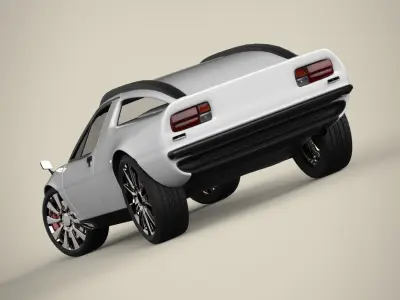 Sport car 3D model