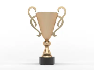 Trophy Cups 3D model 23