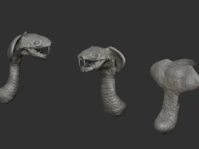 COBRA HEAD 3D model