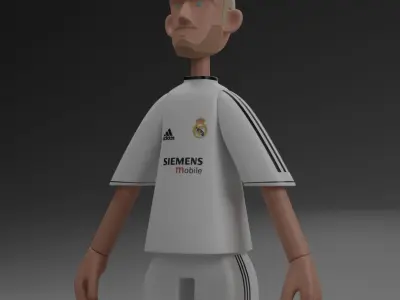 Character Beckham 3D model