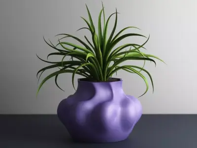 vase pot planter 3d print 882 3D print model