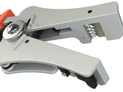 Wire stripper V2 3D model