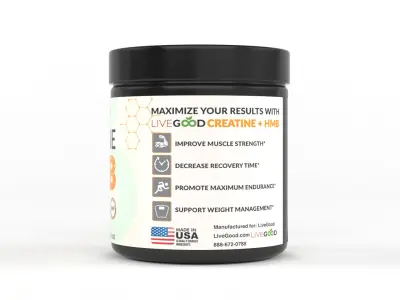 Protein Powder 3D model 43