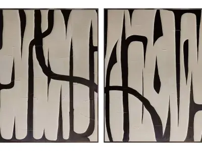 Abstract Painting ABAV274 3D model