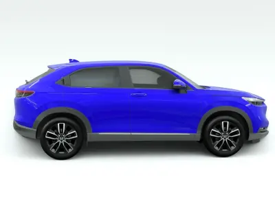 Honda HR-V 2021 Low-poly 3D model