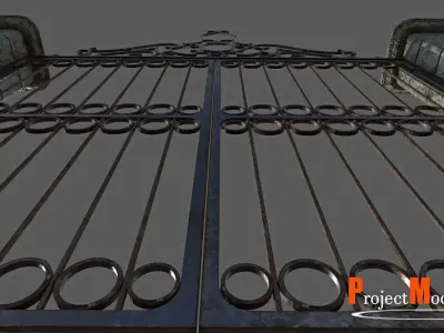 Old Gate-01A Version 002 3D model
