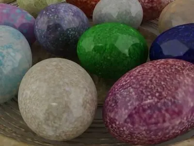 Easter eggs Free 3D model