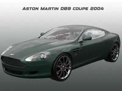 Aston Martin - 2004 - DB9 coupe 3D model