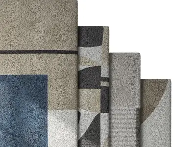 Carpet set 62 3D model