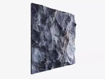 443-RockPanel piece of rock 3D model