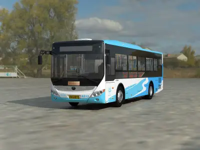 YUTONG ZK6105HNG2 bus 3D model