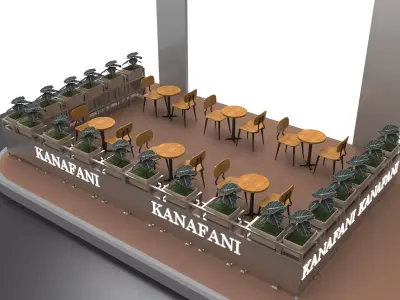 kitchen 96 Free 3D model