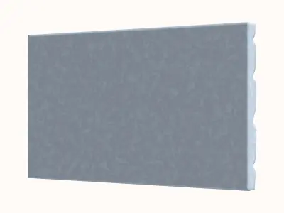 Random Stone Wall Segment 3D model