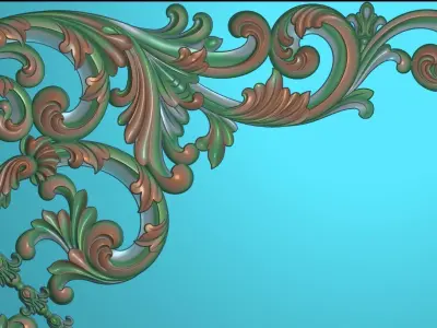 neoclassical 3d archway 3D print model