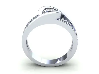Man Ring 373 3D print model