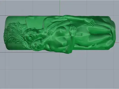 ring gold 3D print model