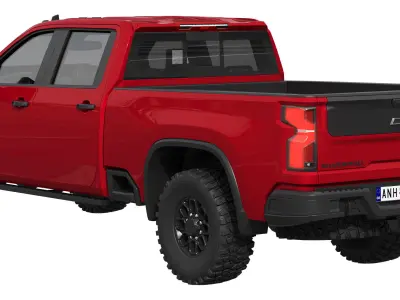 Chevrolet Silverado HD ZR2 Bison 2024 3D model