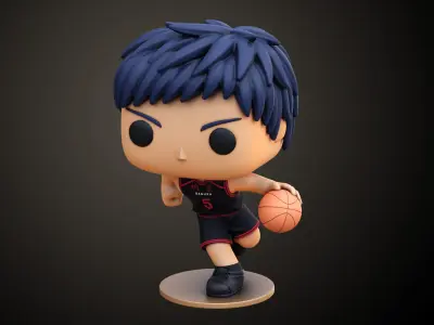 Funko Daiki Kurokos Basketball 3D print model