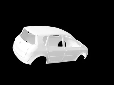 Renault Scenic MK2 3D print model