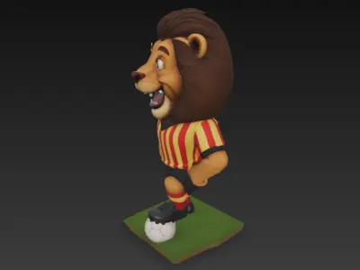 The King of Football  3D print model