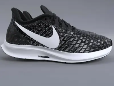 Nike Air Zoom Pegasus 35 PBR 3D model