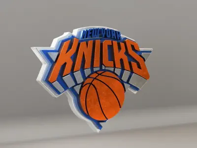 NBA New York Knicks Logo 3D model