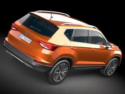 Seat Ateca 2017 3D model