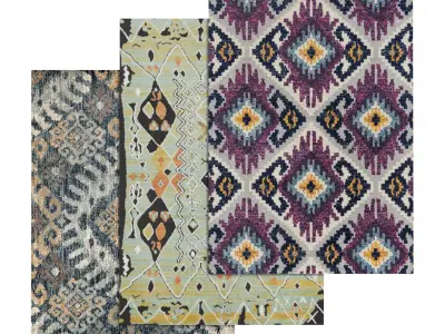 Rug Set 671 3D model