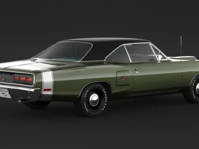 1970 Dodge Coronet RT 3D model