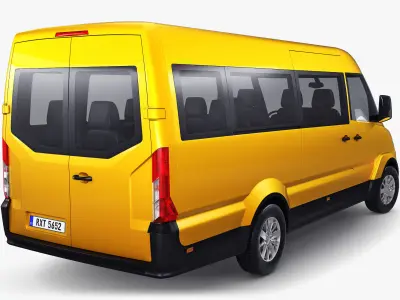 Generic Passenger Van M 2 3D model