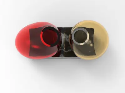 Mosi Vase Low-poly 3D model