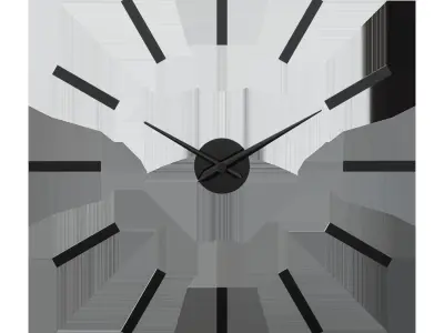 Clock Canvas 3D model