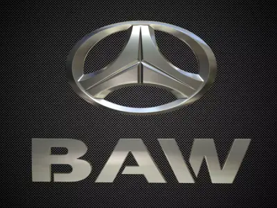 baw logo 3D model