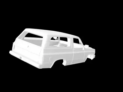 Chevrolet Blazer 1973 3D print model