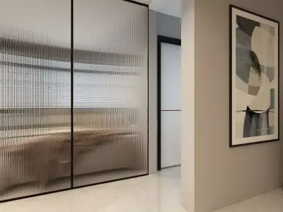 Studio Apartment Design 3D model